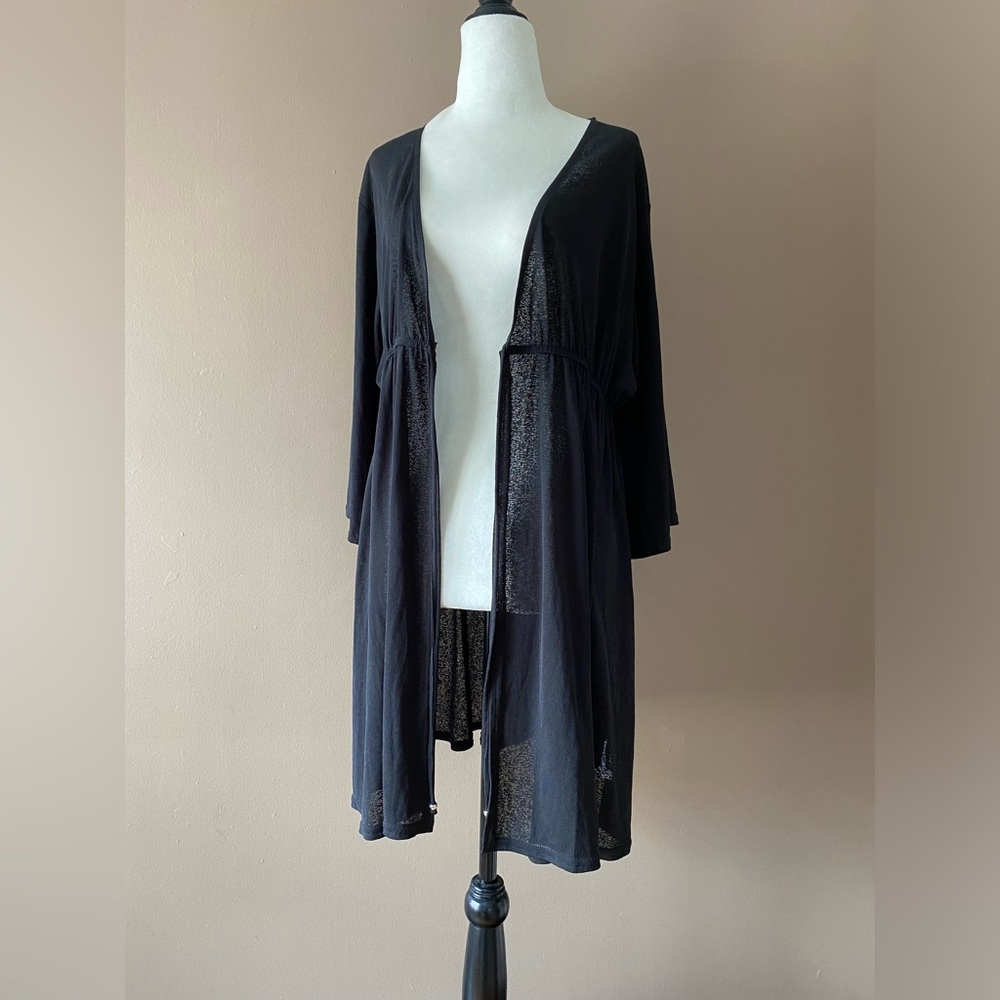 Semi-sheer coverup